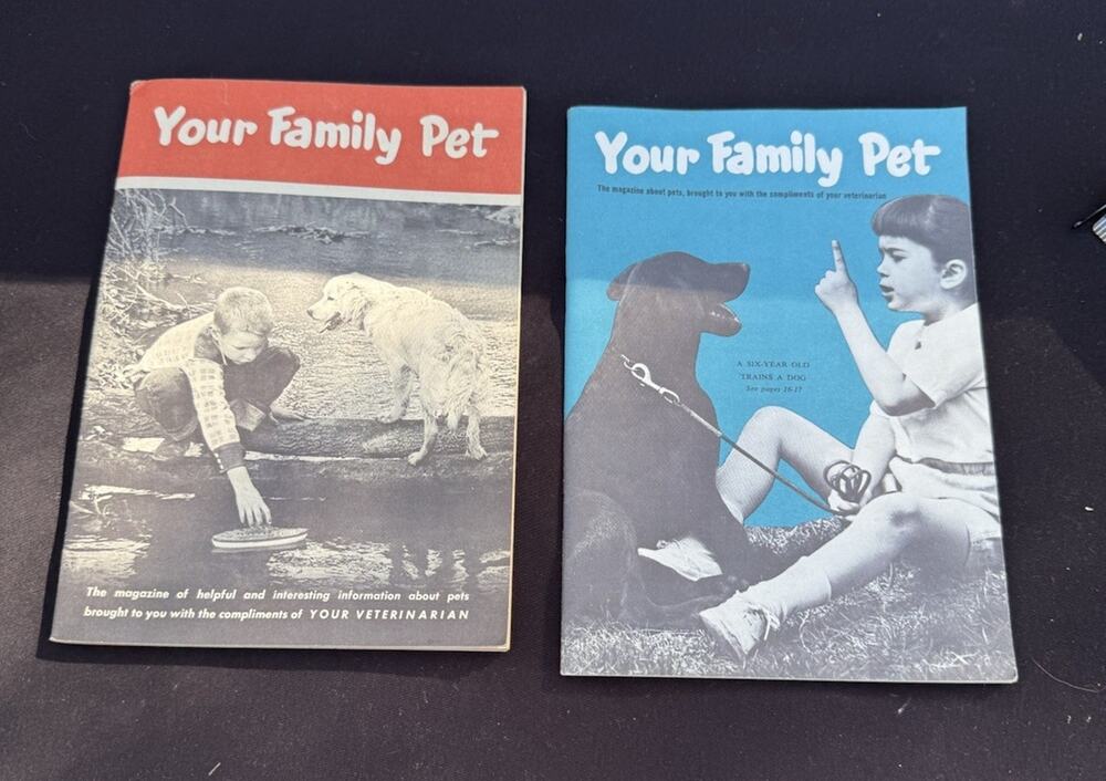 2 1961 Your Family Pet Magazines Vet Clinic Veterinarian C33